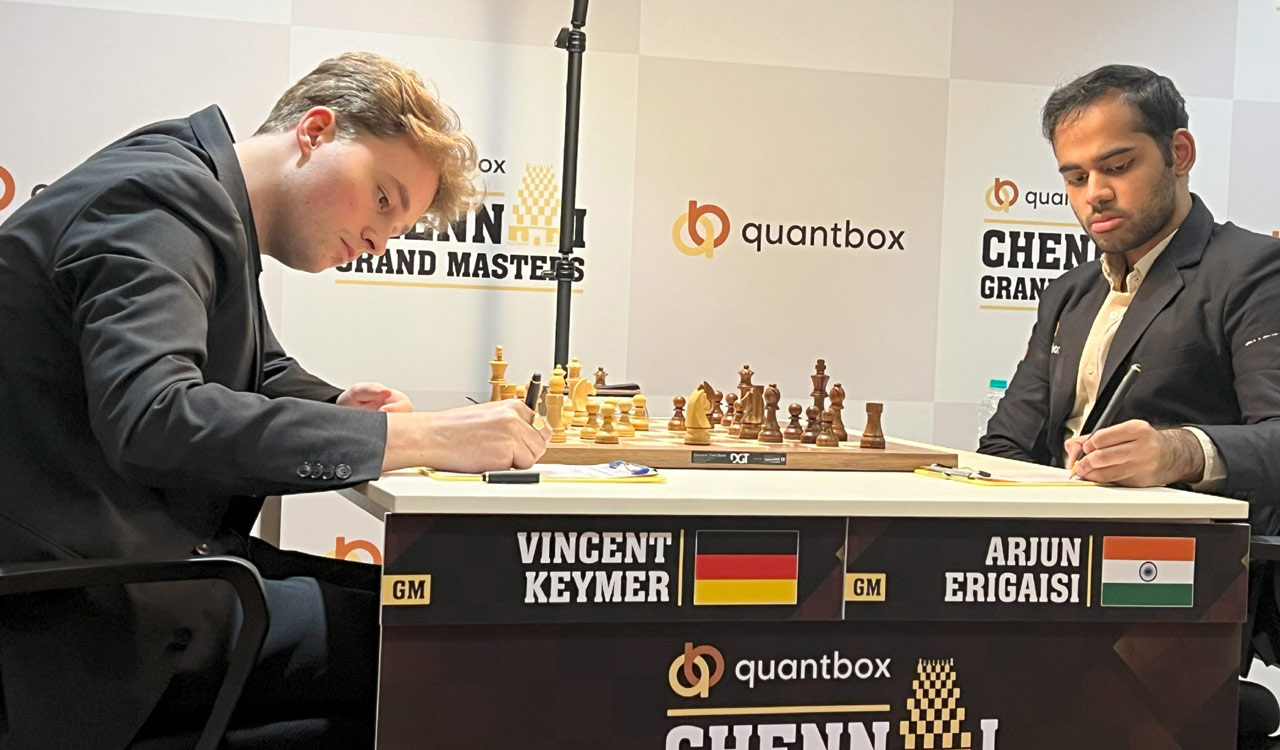 Keymer holds lead as Arjun draws in round six