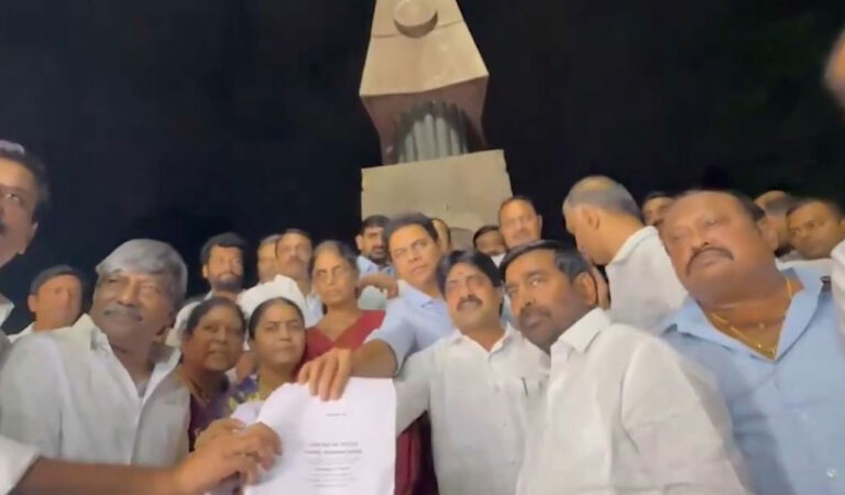 BRS dumps Ghose Commission report in dustbin, vows to continue legal, political fight