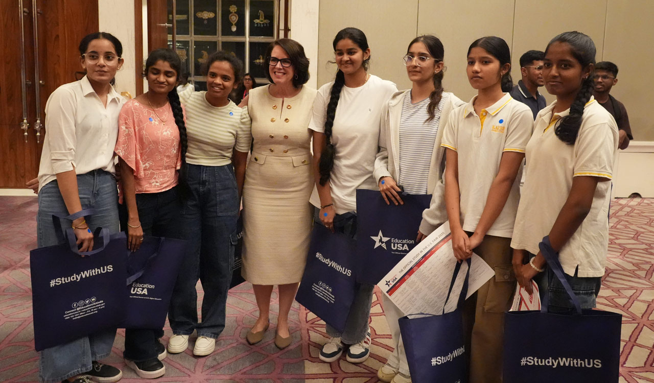 US university fair draws large student turnout in Hyderabad