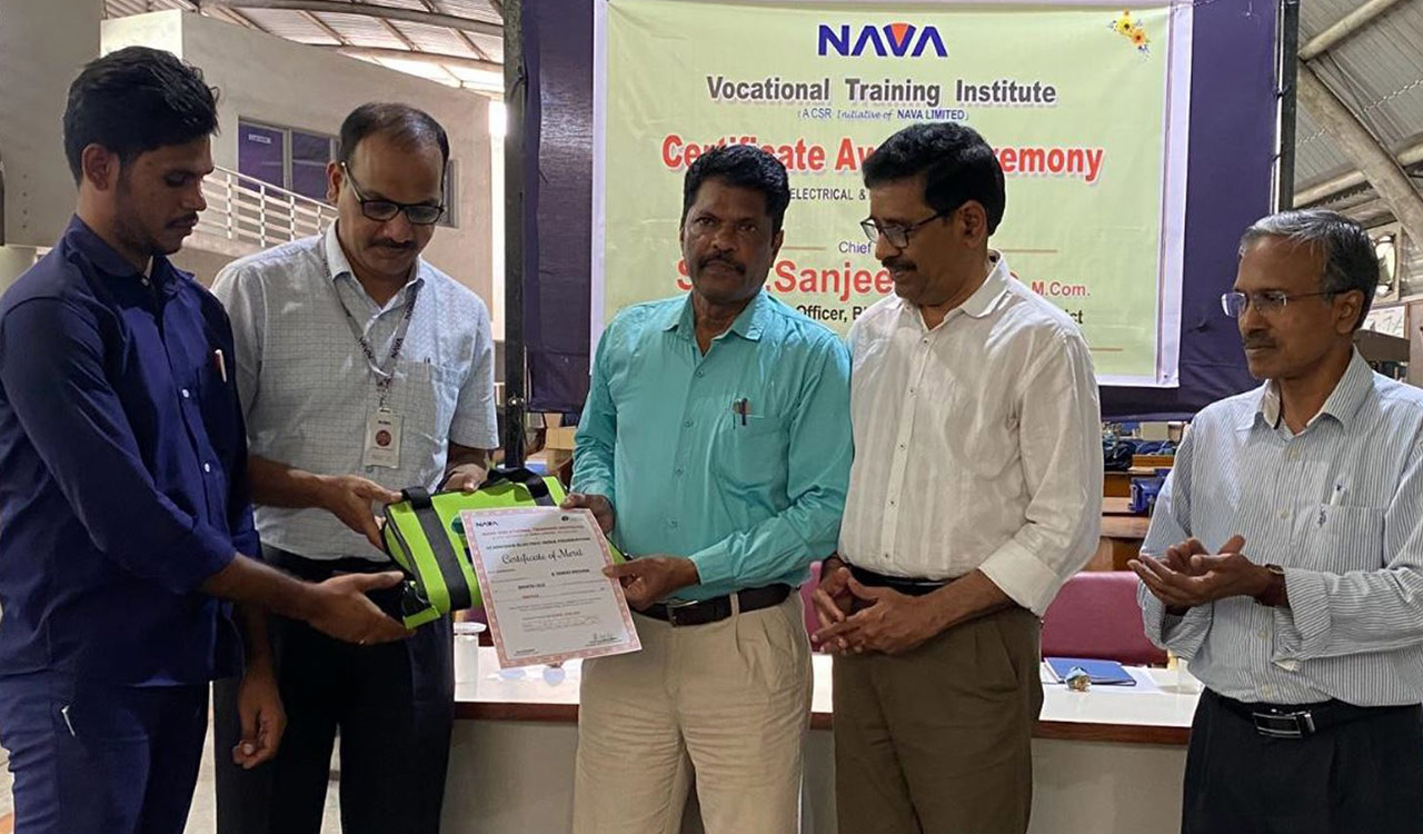 Over 1,700 youths trained at Nava Limited’s vocational centre in Kothagudem