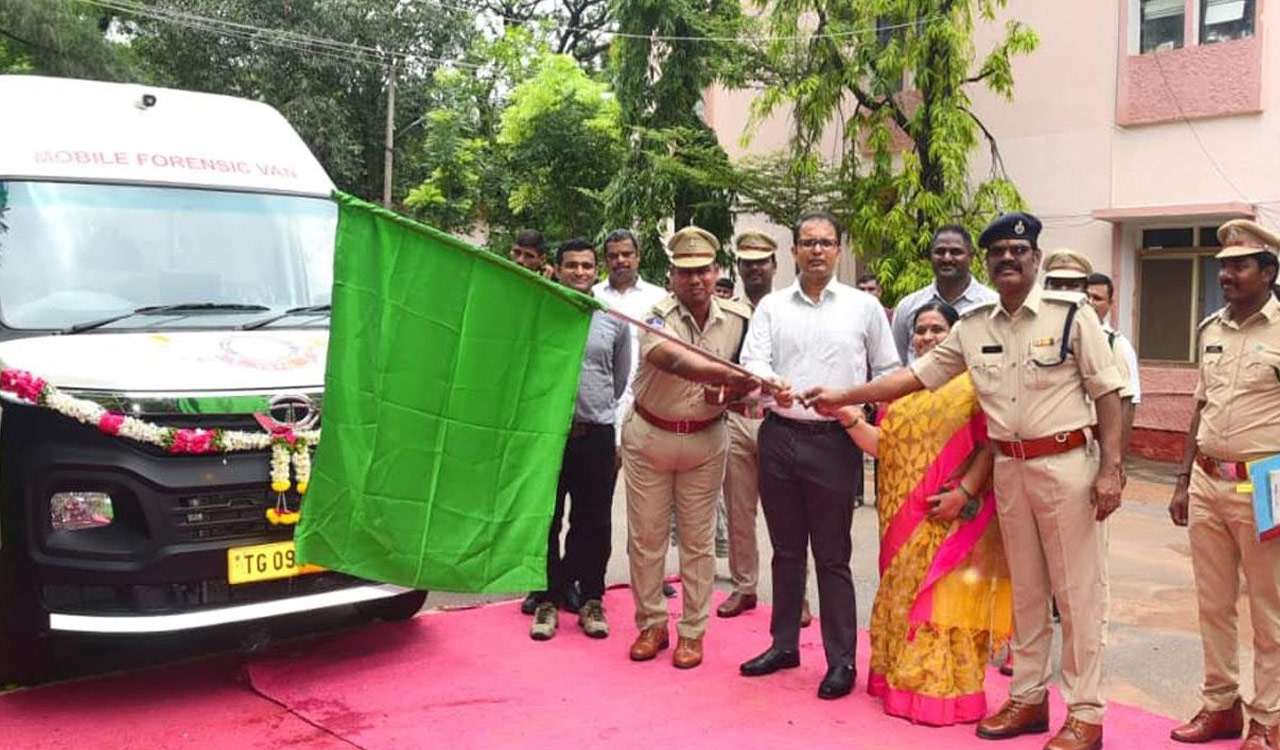 Warangal police launch mobile forensic lab to boost crime scene investigations