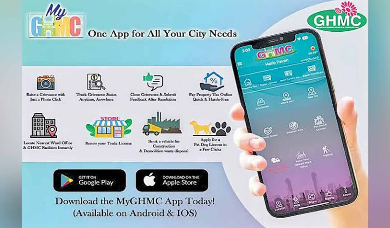 GHMC launches new digital services to boost transparency, efficiency