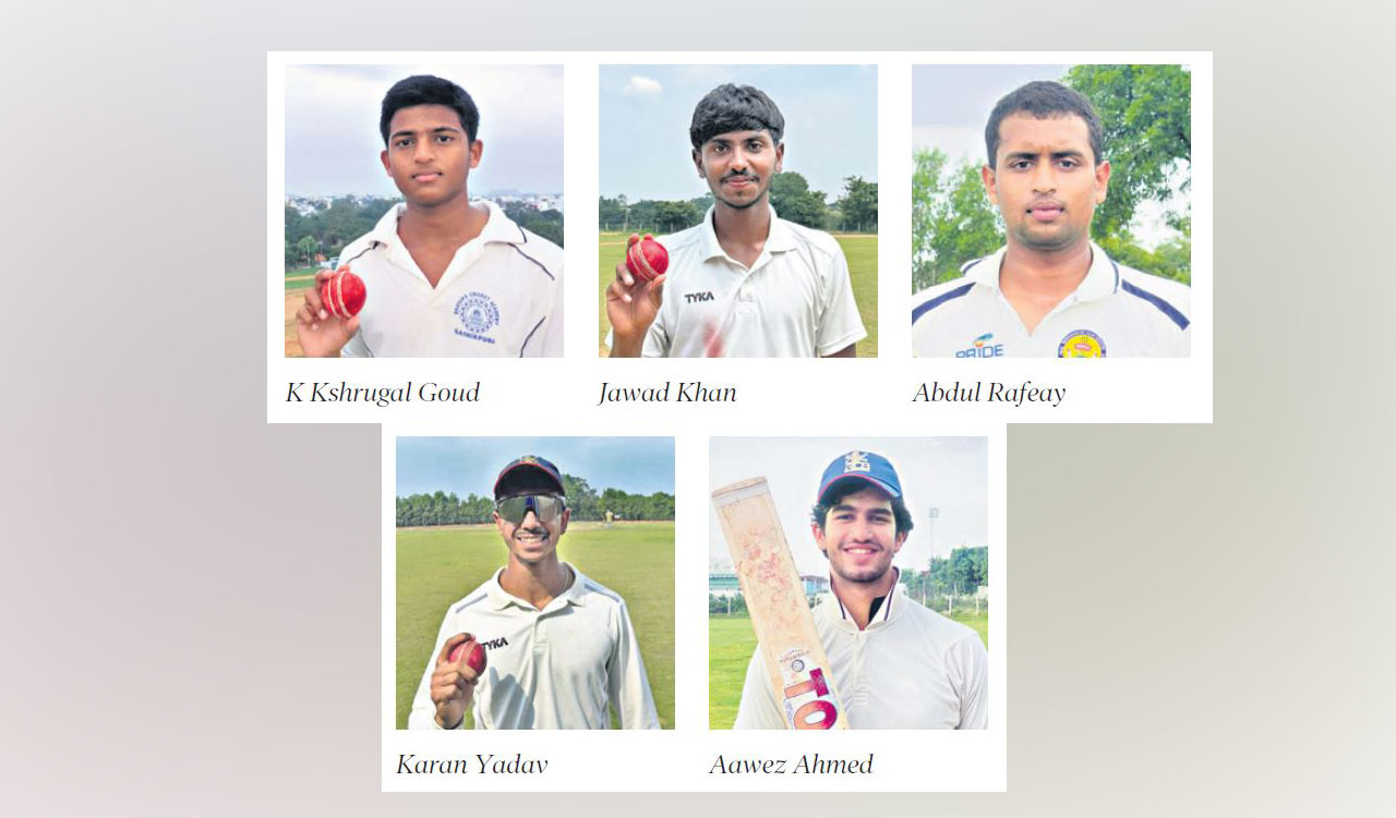 Top performances from Jawad Khan, Ved Reddy, and centuries by Rafeay, Rishyanth highlight HCA B-Division