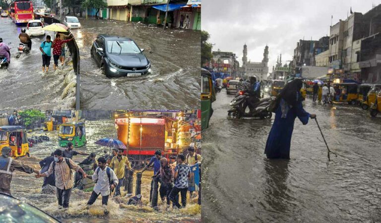 Rains lash Hyderabad and neighbouring districts through Wednesday night