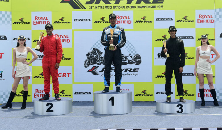 Anish, Bonu shine in JK Tyre Racing Opener at Coimbatore