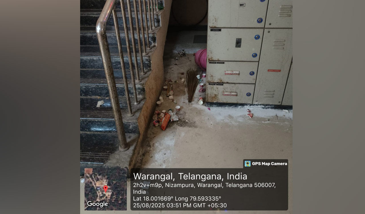 Sanitation crisis grips Kakatiya Medical College: MBBS students suffer from unhygienic conditions