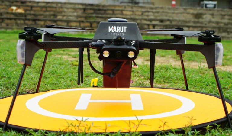 techonology marut drones surveillance drone skyswift 56 receives dgca type certification