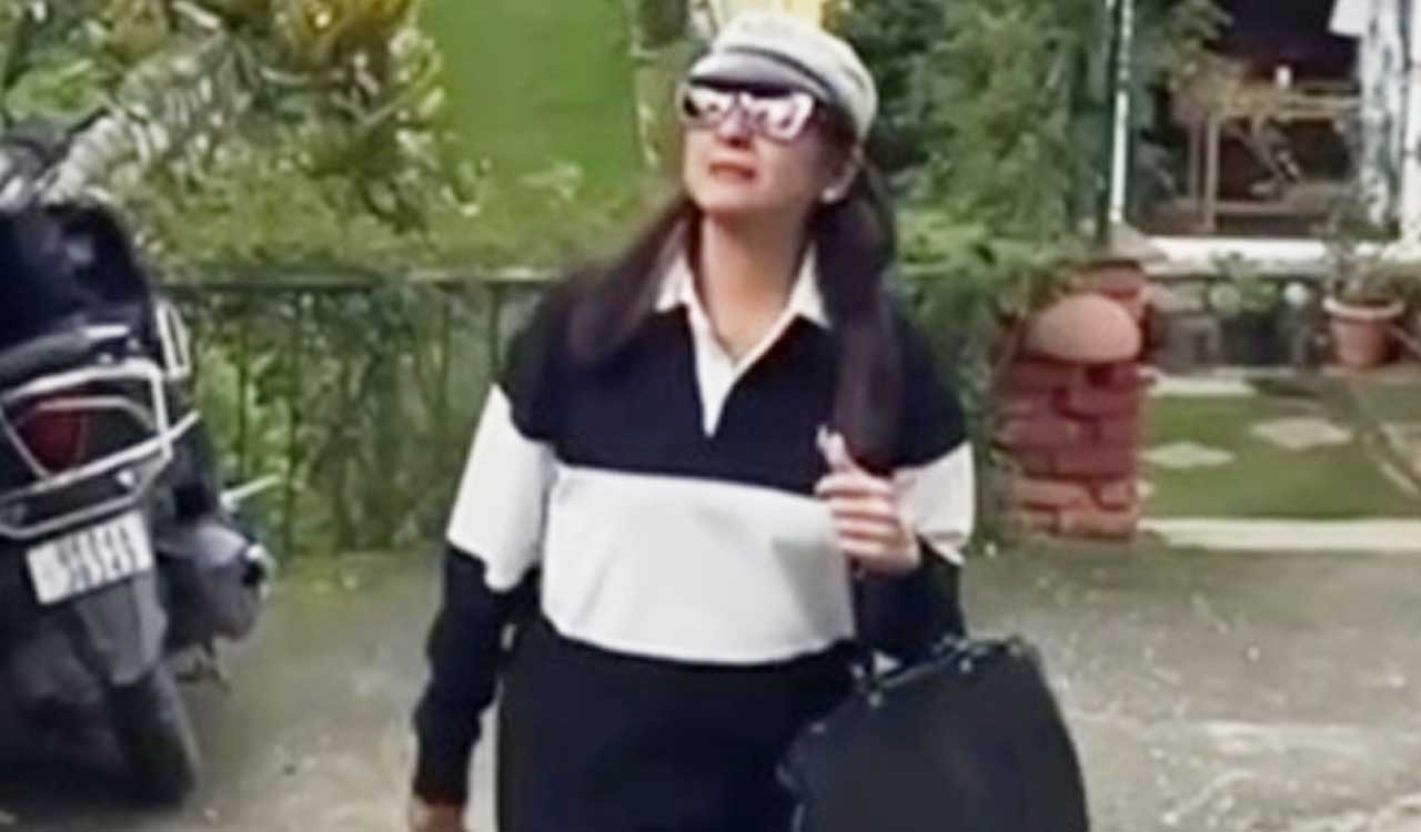 Neena Gupta steps out in style in Mukteshwar