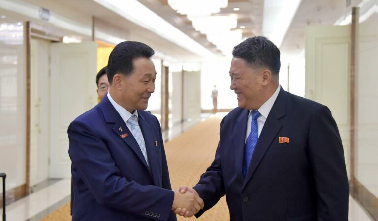 North Korean assembly chairman Pak In-chol held talks with leaders from Russia, Mongolia, Vietnam and Laos during a global parliamentary meeting in Geneva. No talks were held with China or South Korea.