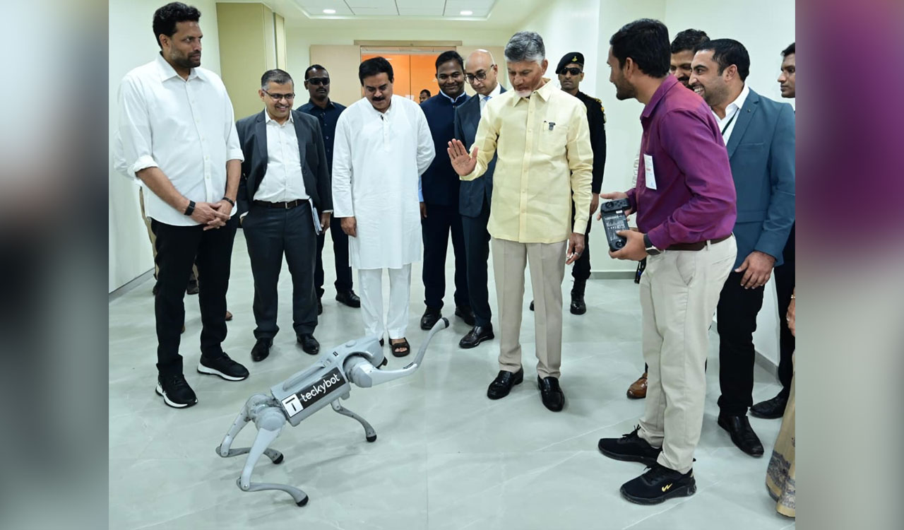 Andhra Pradesh CM Chandrababu Naidu inaugurates Ratan Tata Innovation Hubs