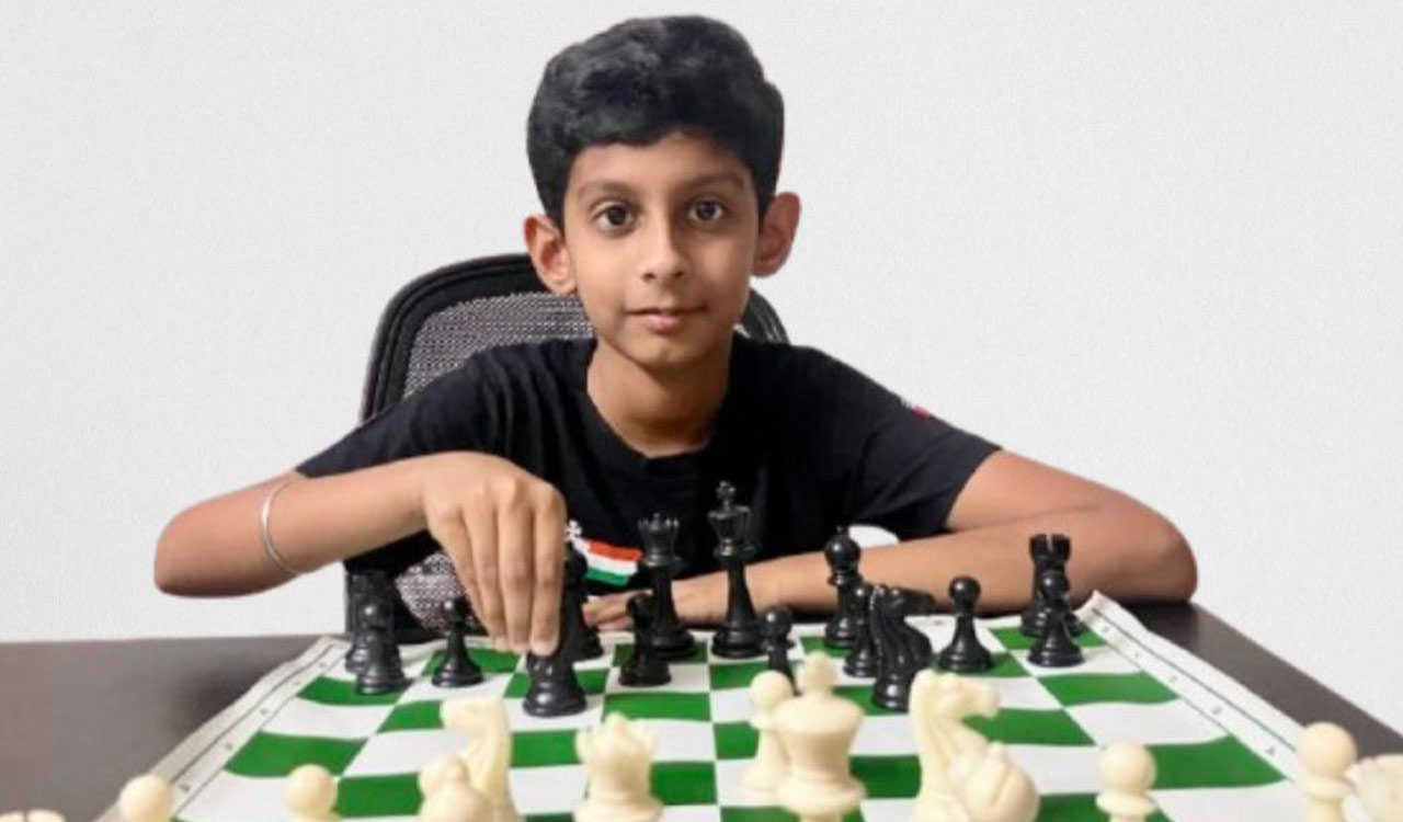 Nishanth Challa wins Brilliant Trophy Juniors Online Chess Championship