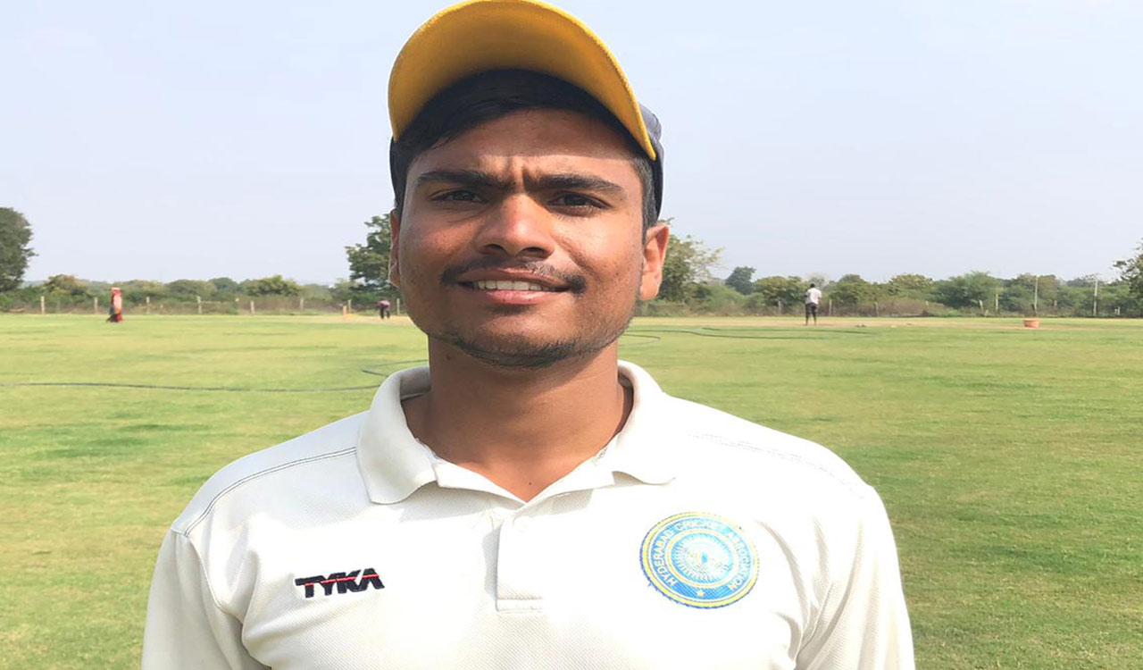 Nitish Reddy’s century keeps Hyderabad in hunt against Jharkhand