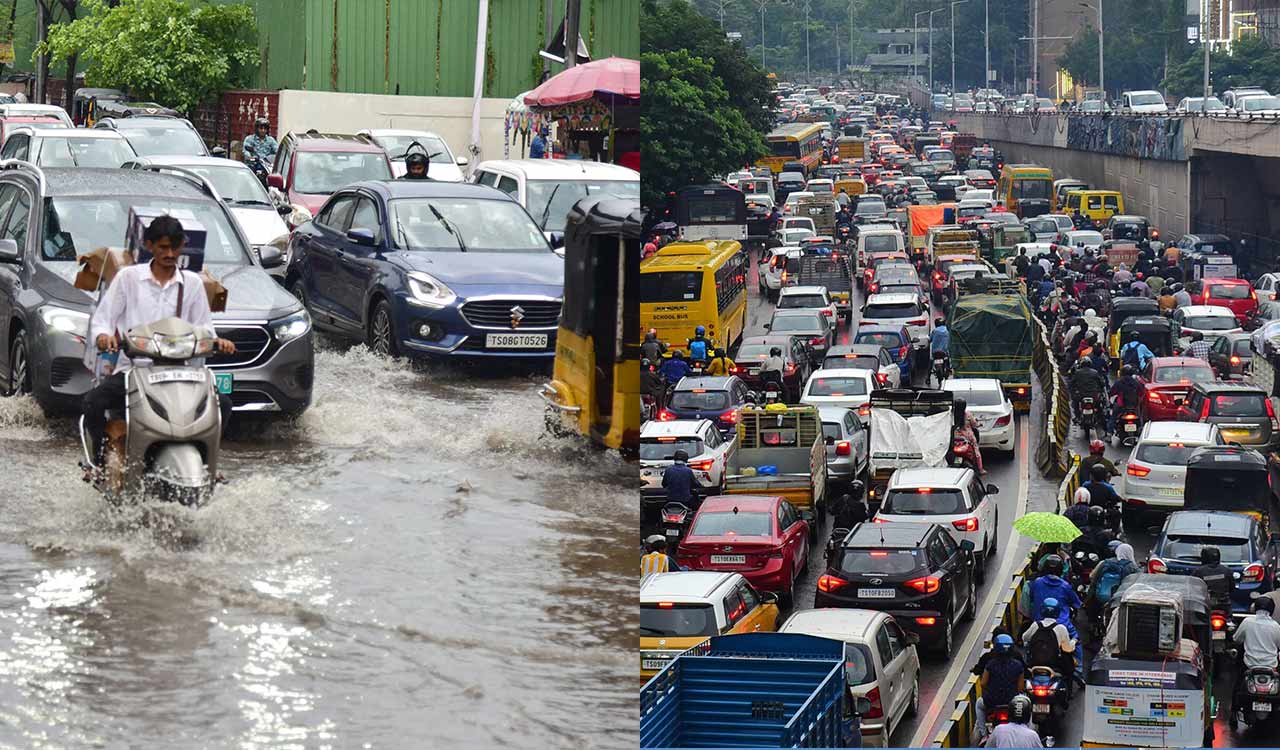 Cyberabad police urge early logouts in IT corridor ahead of heavy rain forecast