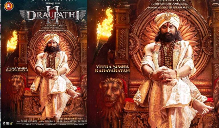 Draupathi 2, starring Richard Rishi and directed by Mohan G, explores the 14th-century rule of Hoysala emperor Veera Vallalar III. A Tamil-Telugu historical action drama, it is set for release this year.