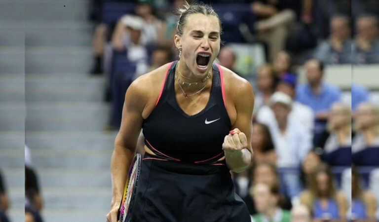 US Open: Sabalenka survives scare, Paolini powers into third round
