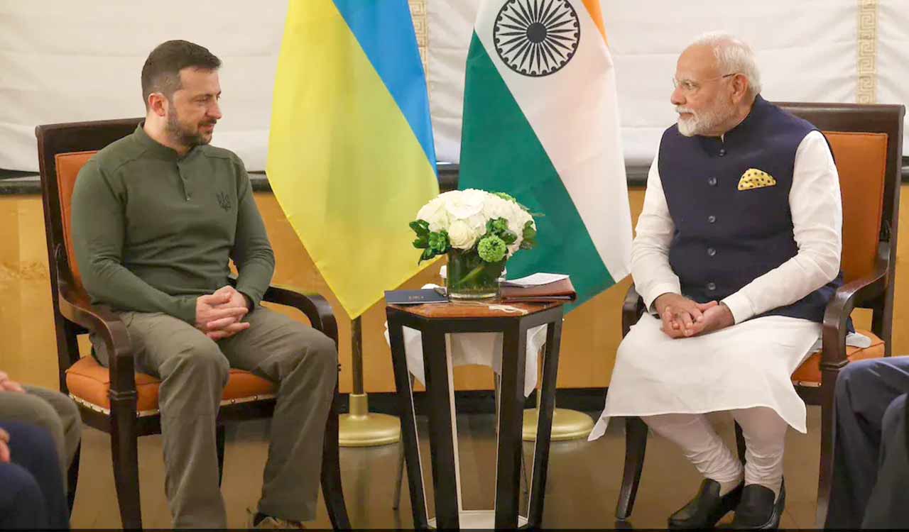 PM Modi, Zelensky exchange I-Day greetings; Ukraine seeks India’s mediation