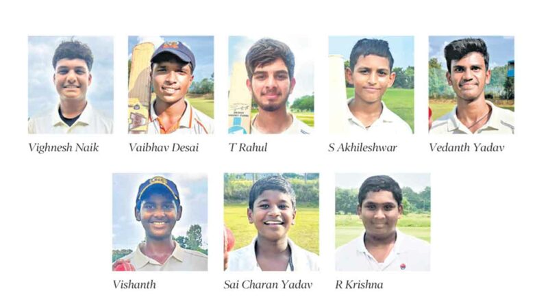 Raghava's ton helps Team C reach 311 on day 1 against Team B in HCA U23 probables