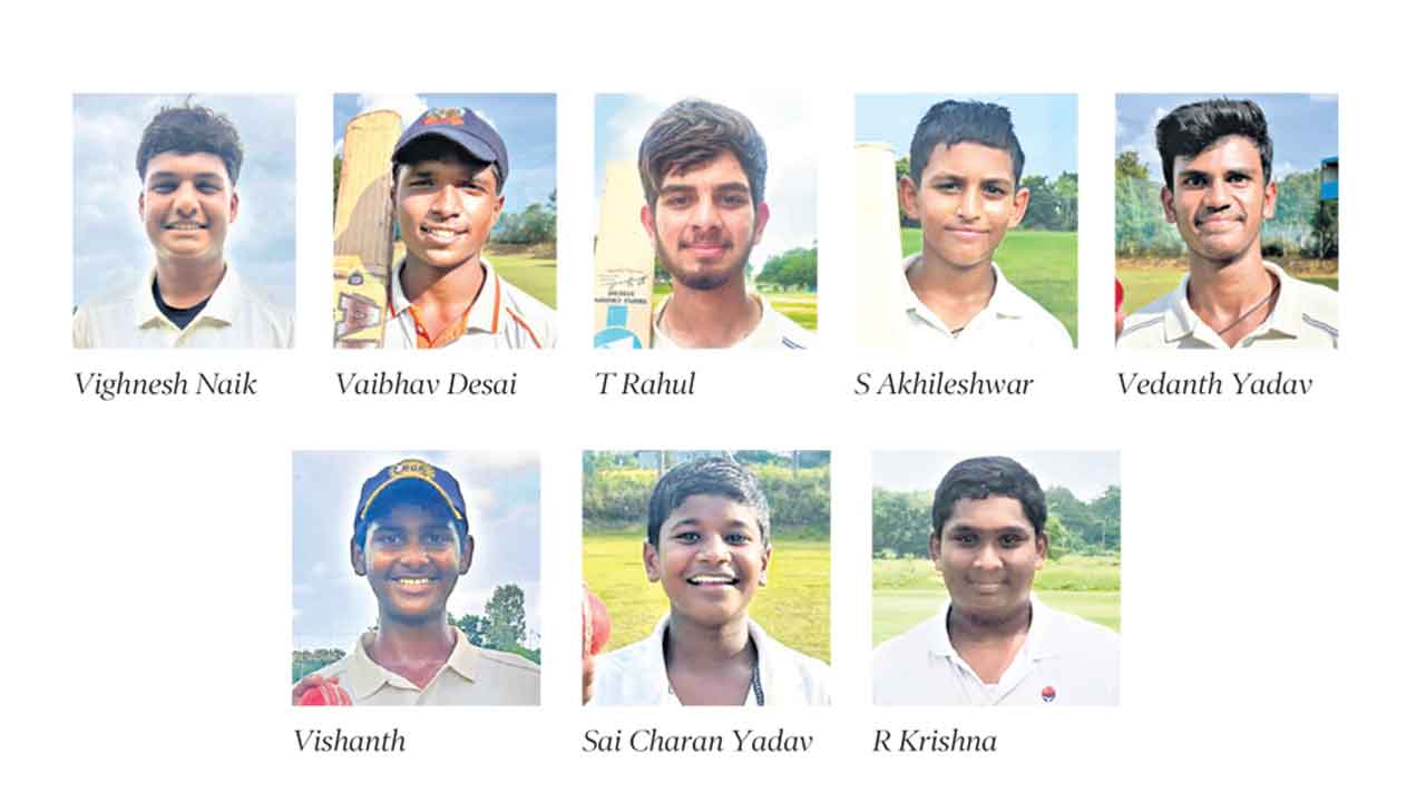 Raghava’s ton helps Team C reach 311 on day one against Team B in HCA U-23 probables