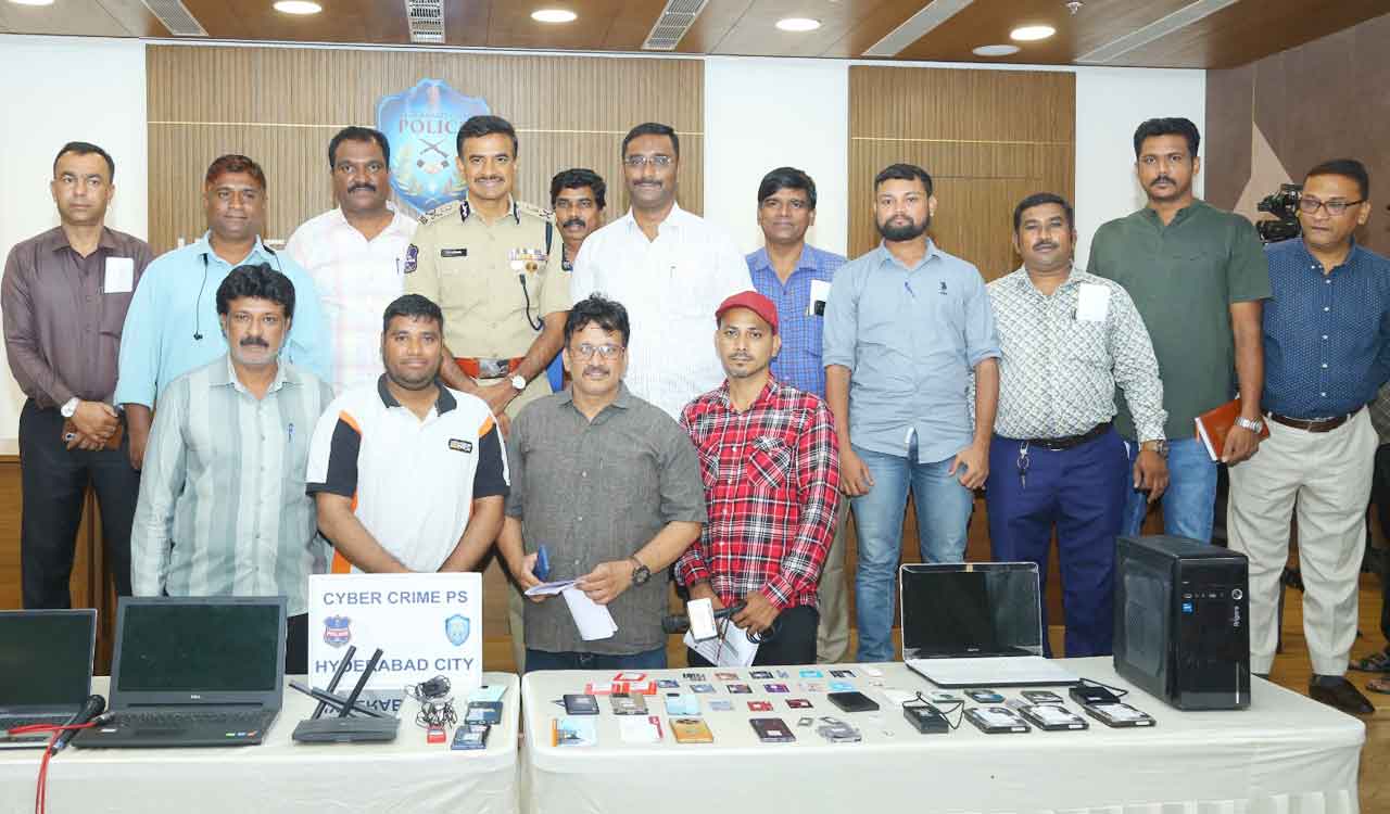 Hyderabad Cybercrime cops dismantle movie piracy network, 5 held