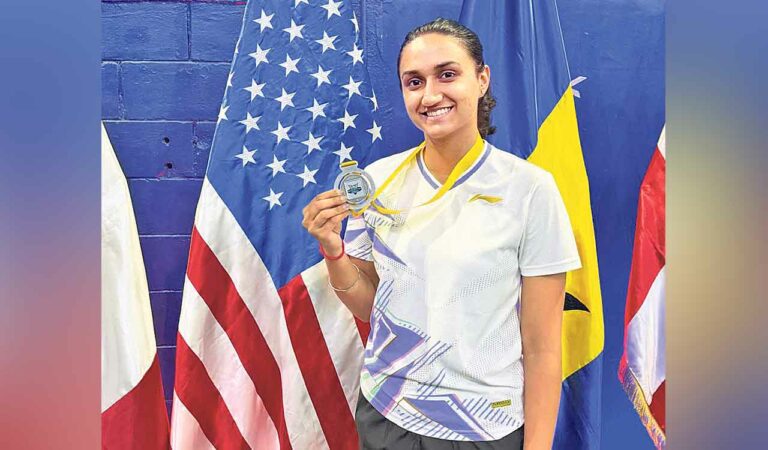 City girl Ruhi Raju wins silver in Guatemala badminton
