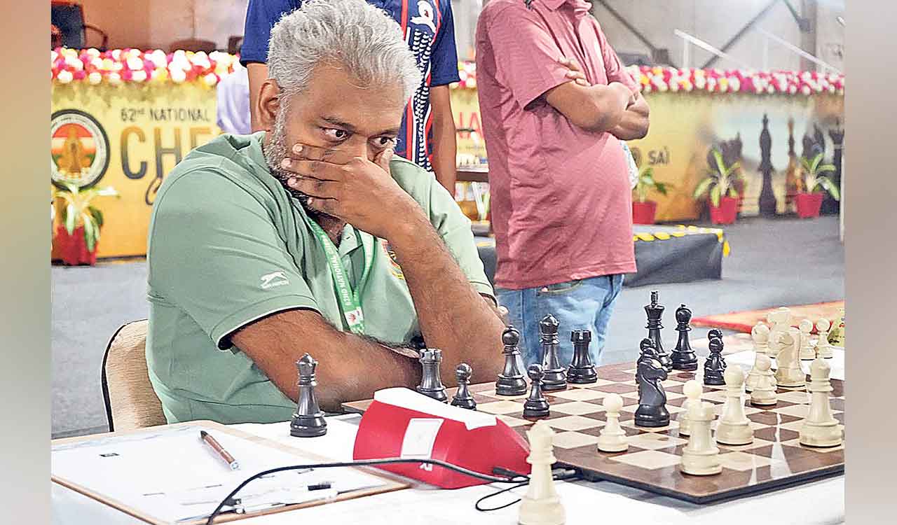 Sasikiran outwits Deep Sengupta at National Chess Championship