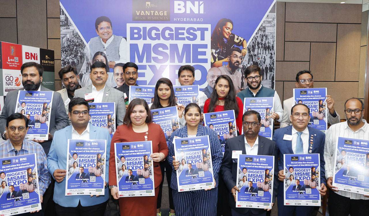 BNI Hyderabad to host largest MSME Expo GoNat 2025 in Shamshabad