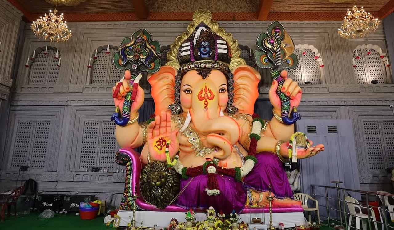 Balapur Ganesh laddu fetches record Rs 35 lakh at auction