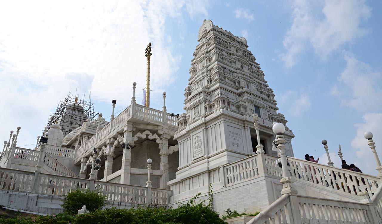 Birla Mandir begins marble polishing for 50th anniversary celebrations