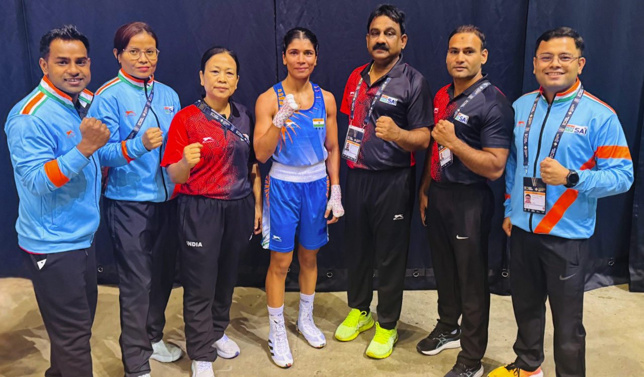 Nikhat Zareen off to winning start at World Boxing Championships