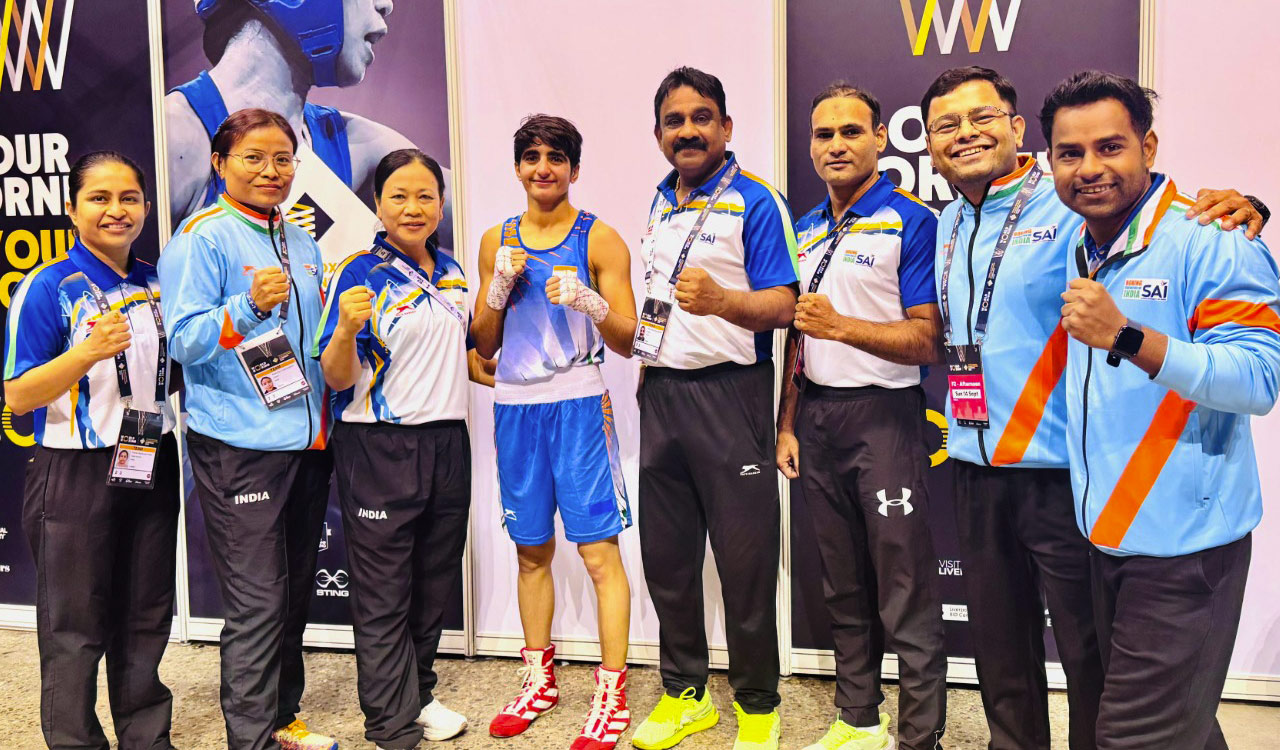 Golden double for Jaismine and Minakshi at World Boxing C’ships; India sign off with 4 medals