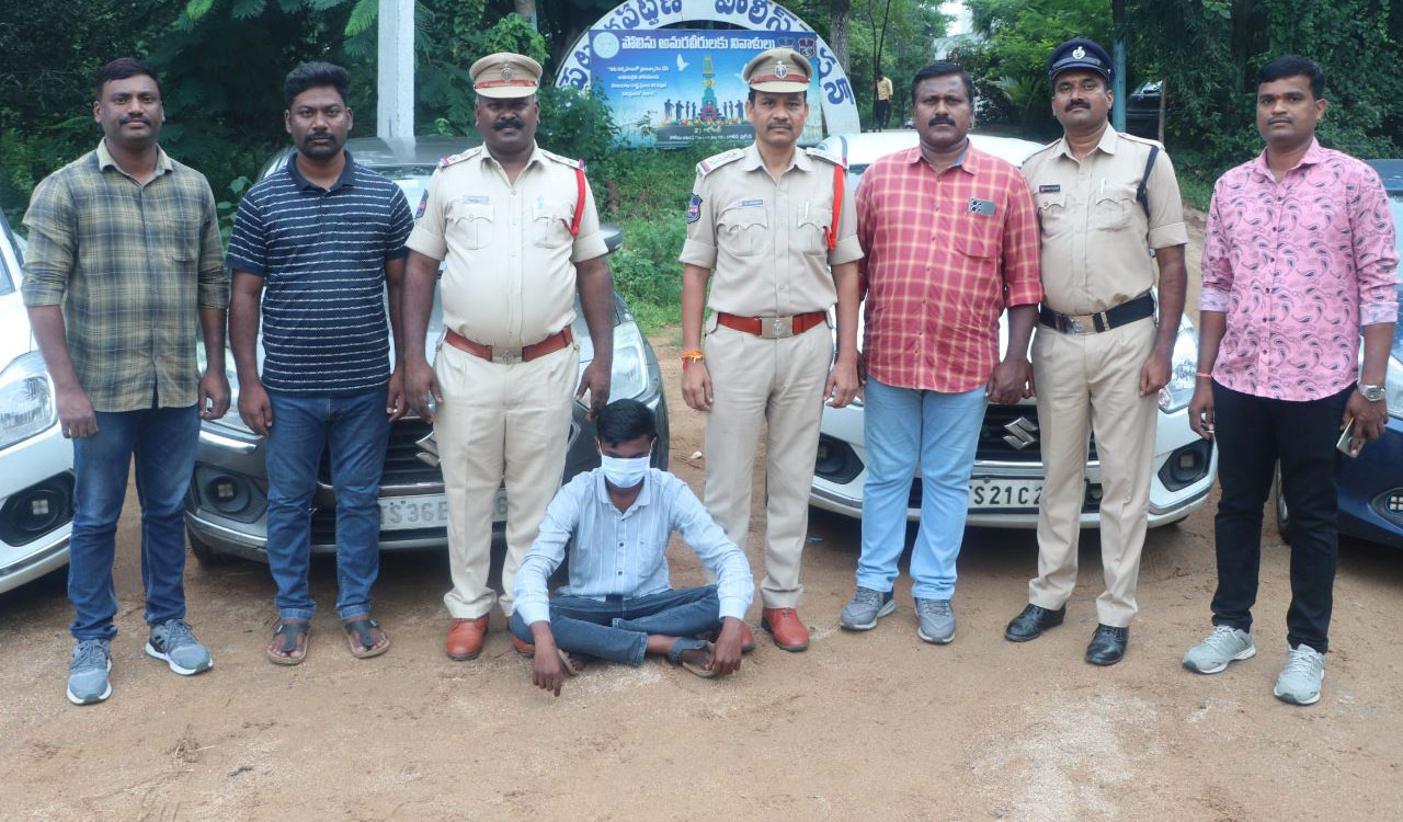 Car rental fraud busted in Siddipet, six vehicles seized, one arrested