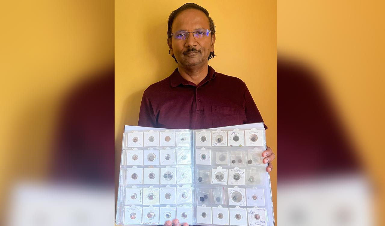 PCB engineer builds rare collection of ancient coins from Telugu states
