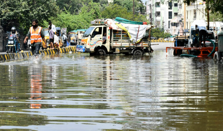 Hyderabad: Floodwaters continue to inundate colonies, damage property in city