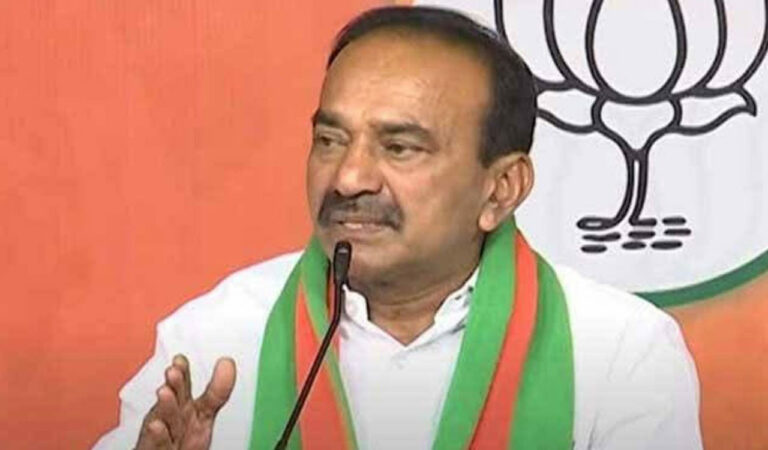 Not switching loyalties: BJP MP Etala Rajender junks defection rumour