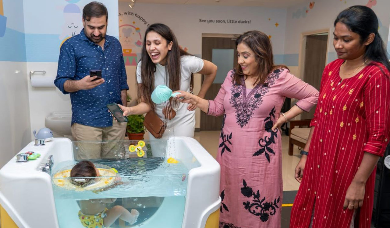 Fernandez Hospital launches baby spa for infant wellness in Hyderabad