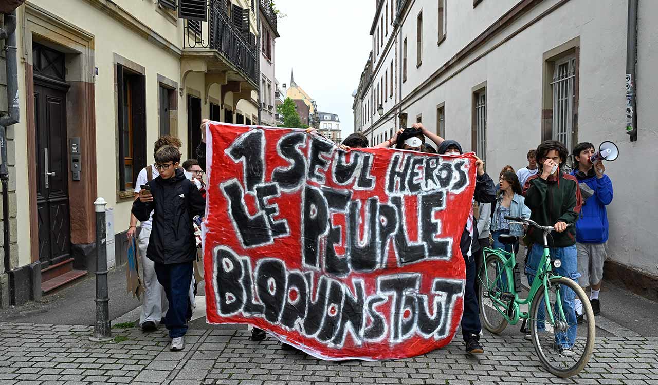 200 arrested in France as protesters clash with police