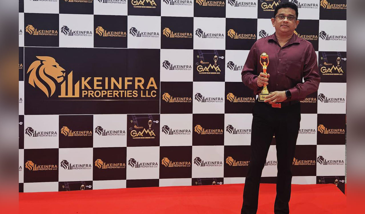 Director Apsar wins big at GAMA Awards for Shivam Bhaje