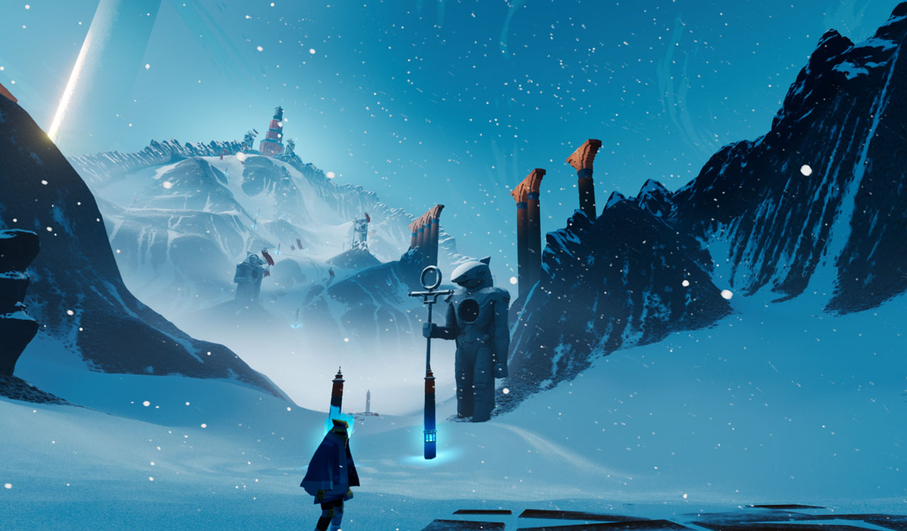 A review of Sword of the Sea: Flow, beauty, and world too brief