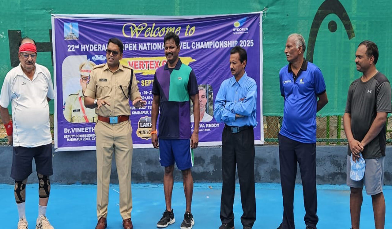 22nd HOTA Tennis Tournament serves off in Hyderabad