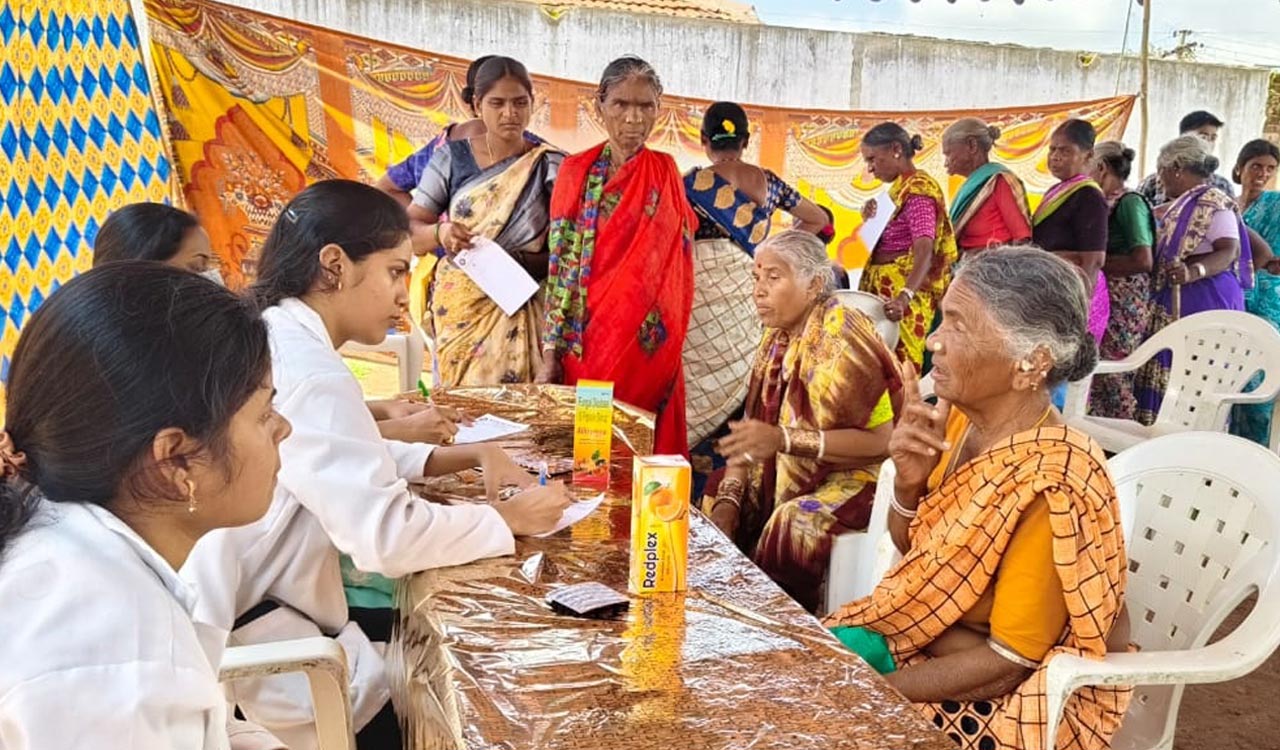 Medak: Mega health camp organised at Nizampet Press Club