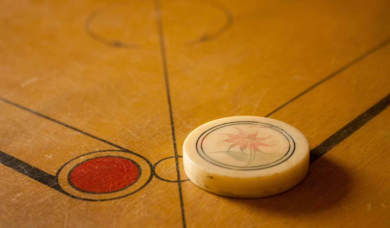 T Subba Rao wins first round in Telangana State Senior and Junior Carrom Open