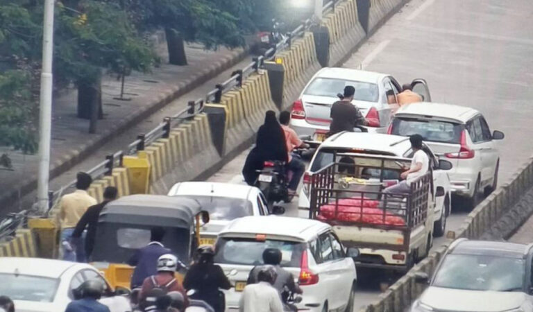 Two-wheelers decry lack of dedicated lanes on Hyderabad roads