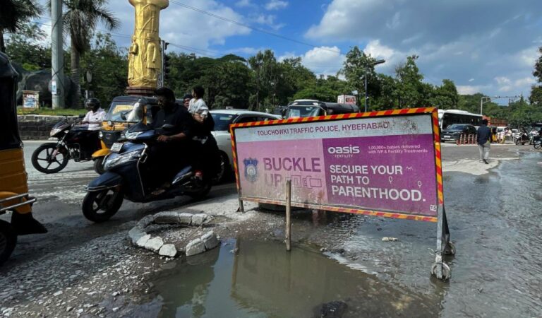Two months of monsoon havoc, Telangana's pot-holed roads still await repairs