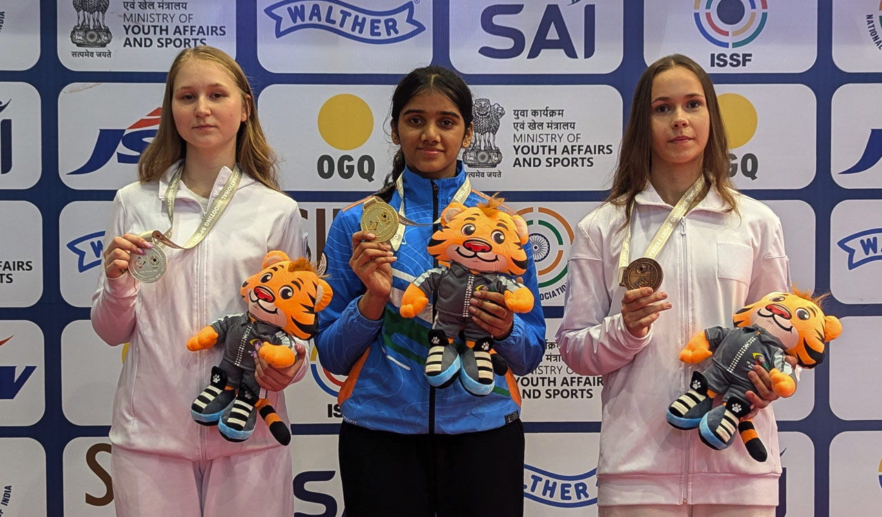 Anushka Thokur wins second gold in 50m Rifle 3 Positions at ISSF Junior World Cup