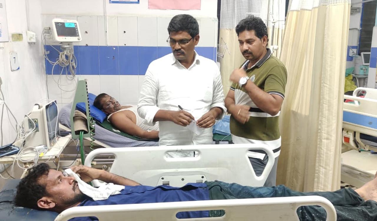 Four employees injured in chemical spill in Sangareddy pharma company