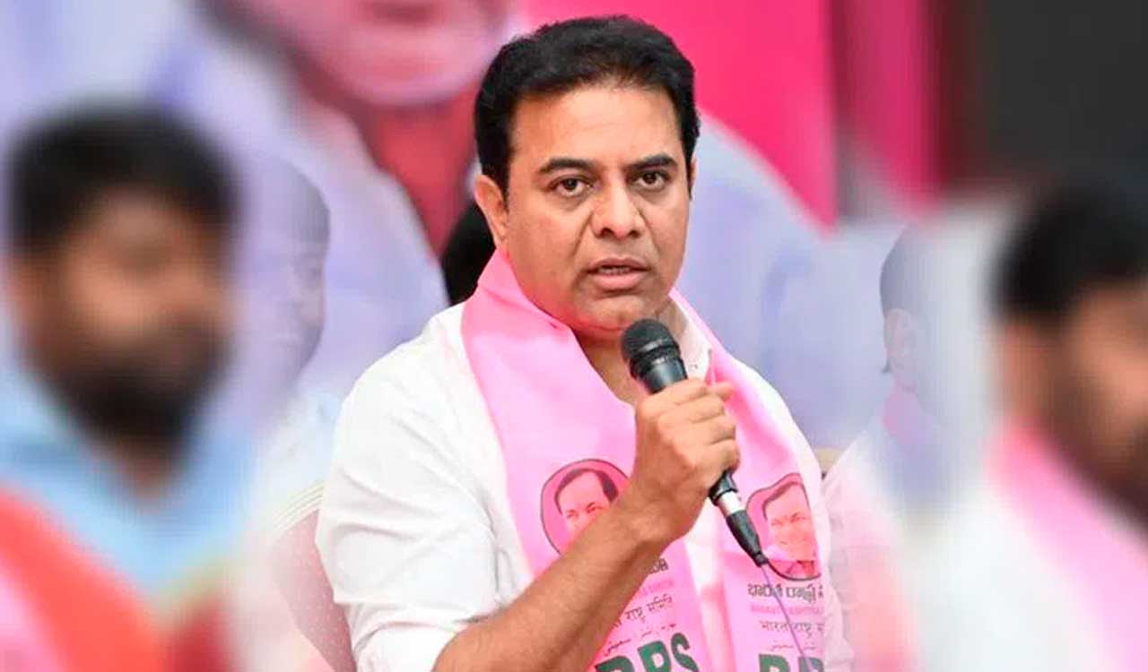 KTR pays rich tributes to Kaloji Narayana Rao on birth anniversary