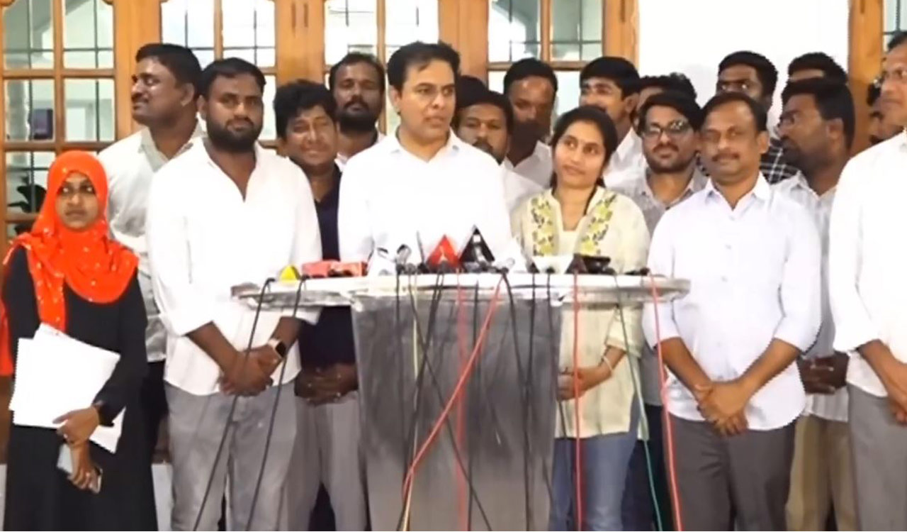 Revanth Reddy sitting on Palamuru-Rangareddy project to deny credit to KCR: KTR