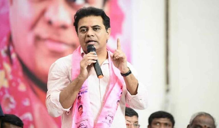 KTR hits out at BJP over pseudo-nationalism, hypocrisy after Indo-Pak cricket match