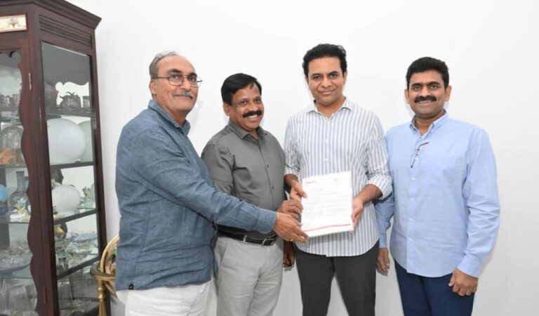 KTR invited as guest of honour to TALHospitals HealthFest 2025 in California