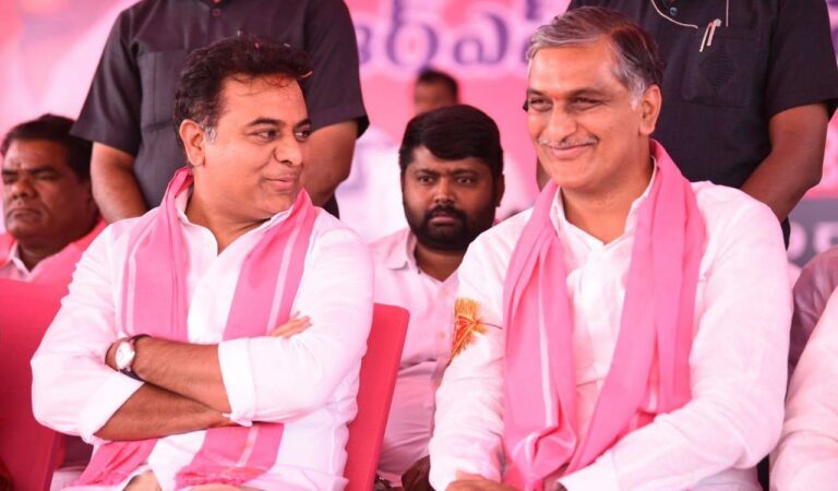 KTR, Harish Rao
